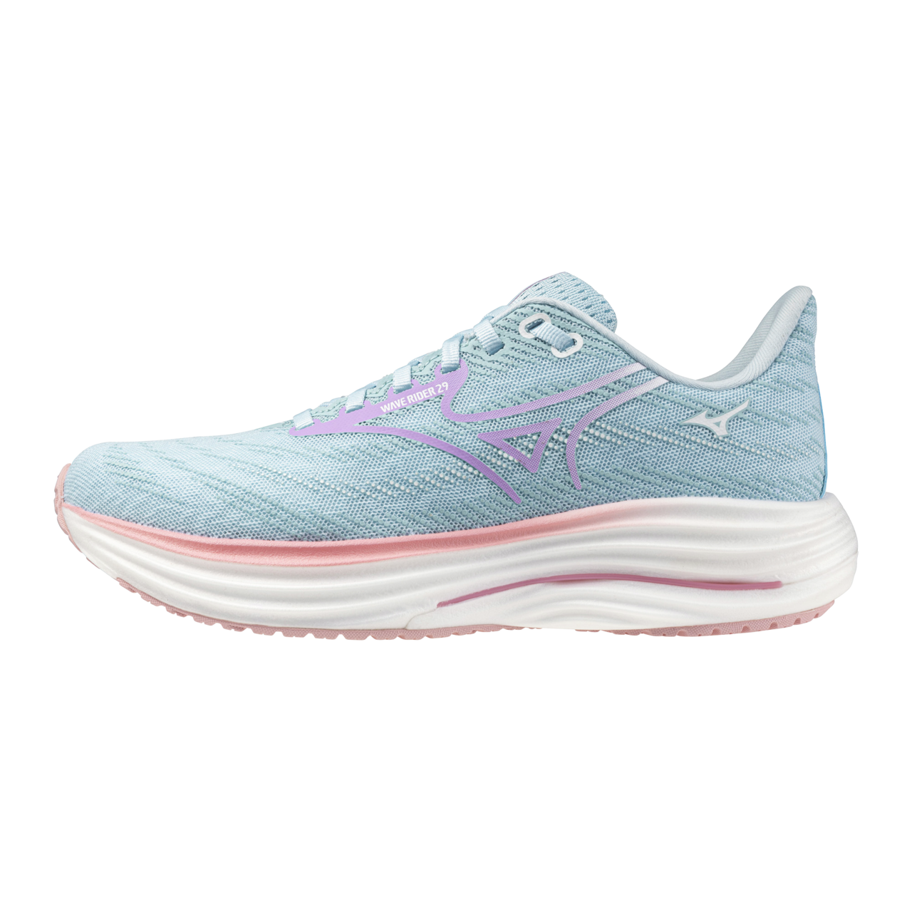 Mizuno WAVE RIDER 29 Chaussures de running Nantucket BreezeOrchid PetalBleached Femme Taille39